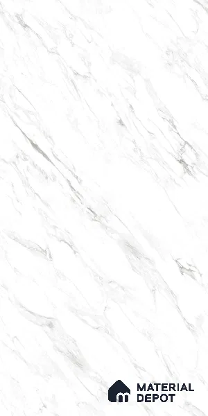 Marble Floor & Wall Tile TL 09246 Century White Glit 4 ft x 2 ft Infinia Fusion Finish Vitrified Tile - 9 mm | 3 Random Design | Suitable For Living Room, Bedroom, Dining Area