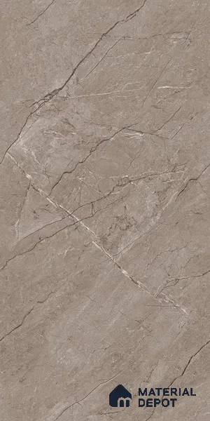 Marble Floor & Wall Tile TL 09244 Euri Choco Glit 4 ft x 2 ft Infinia Fusion Finish Vitrified Tile - 9 mm | 4 Random Design | Suitable For Living Room, Bedroom, Dining Area