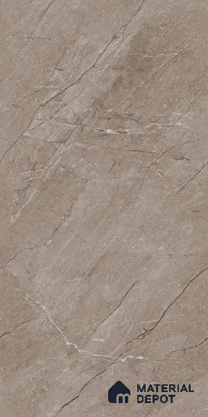 Marble Floor & Wall Tile TL 09244 Euri Choco Glit 4 ft x 2 ft Infinia Fusion Finish Vitrified Tile - 9 mm | 4 Random Design | Suitable For Living Room, Bedroom, Dining Area