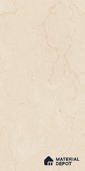 Marble Floor & Wall Tile TL 09248 Aria Beige Glit 4 ft x 2 ft Infinia Fusion Finish Vitrified Tile - 9 mm | 5 Random Design | Suitable For Living Room, Bedroom, Dining Area