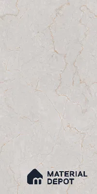 Marble Floor & Wall Tile TL 09247 Aria Bianco Glit 4 ft x 2 ft Infinia Fusion Finish Vitrified Tile - 9 mm | 5 Random Design | Suitable For Living Room, Bedroom, Dining Area