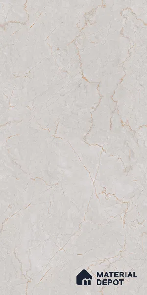 Marble Floor & Wall Tile TL 09247 Aria Bianco Glit 4 ft x 2 ft Infinia Fusion Finish Vitrified Tile - 9 mm | 5 Random Design | Suitable For Living Room, Bedroom, Dining Area