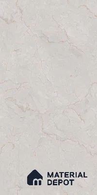 Marble Floor & Wall Tile TL 09247 Aria Bianco Glit 4 ft x 2 ft Infinia Fusion Finish Vitrified Tile - 9 mm | 5 Random Design | Suitable For Living Room, Bedroom, Dining Area