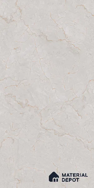 Marble Floor & Wall Tile TL 09247 Aria Bianco Glit 4 ft x 2 ft Infinia Fusion Finish Vitrified Tile - 9 mm | 5 Random Design | Suitable For Living Room, Bedroom, Dining Area