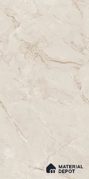 Marble Floor & Wall Tile TL 09256 British Carmel Glit 4 ft x 2 ft Infinia Fusion Finish Vitrified Tile - 9 mm | 5 Random Design | Suitable For Living Room, Bedroom, Dining Area