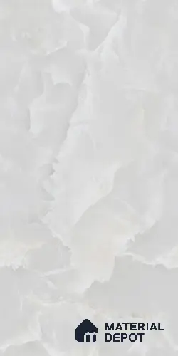 Marble Floor & Wall Tile TL 09255 Rose Onyx Bianco Glit 4 ft x 2 ft Infinia Fusion Finish Vitrified Tile - 9 mm | 6 Random Design | Suitable For Living Room, Bedroom, Dining Area