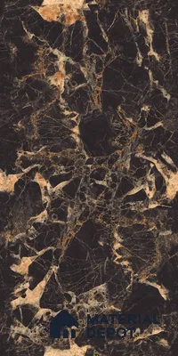 Marble Floor & Wall Tile TL 09209 Alicia Brown 4 ft x 2 ft Infinia Glamour Finish Vitrified Tile - 9 mm | 4 Random Design | Suitable For Living Room, Bedroom, Dining Area