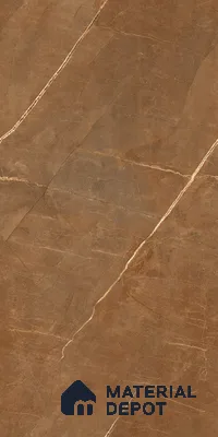 Marble Floor & Wall Tile TL 09211 B Sclera Brown 4 ft x 2 ft High Gloss Finish Vitrified Tile - 9 mm | 5 Random Design | Suitable For Living Room, Bedroom, Dining Area