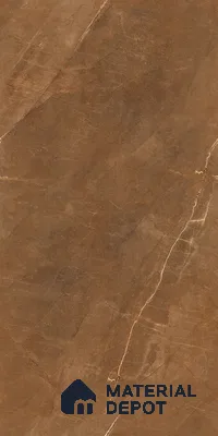 Marble Floor & Wall Tile TL 09211 B Sclera Brown 4 ft x 2 ft High Gloss Finish Vitrified Tile - 9 mm | 5 Random Design | Suitable For Living Room, Bedroom, Dining Area
