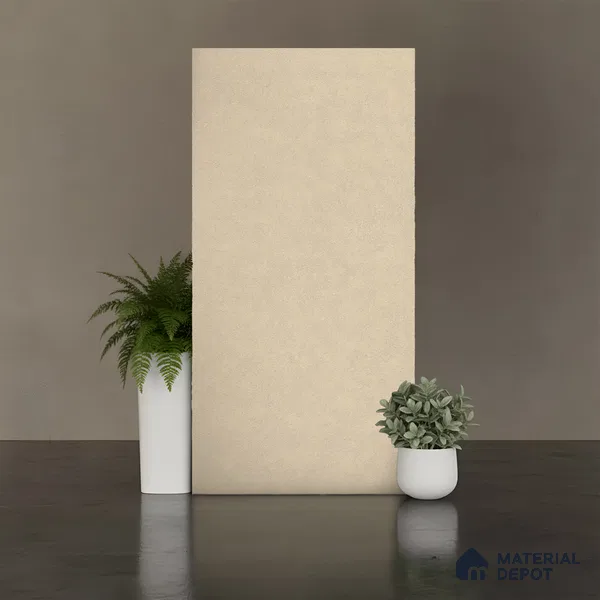 Stone Floor & Wall Tile TL 07946 D Warm Avorio 4 ft x 2 ft Matte Finish Vitrified - 9 mm | Suitable For Living Room, Bathroom, Foyer, Courtyard & Dining