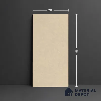 Stone Floor & Wall Tile TL 07946 D Warm Avorio 4 ft x 2 ft Matte Finish Vitrified - 9 mm | Suitable For Living Room, Bathroom, Foyer, Courtyard & Dining