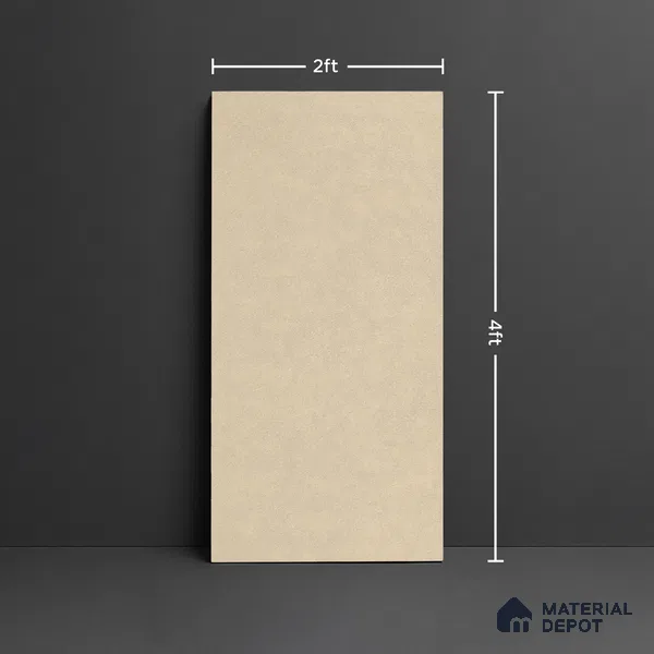Stone Floor & Wall Tile TL 07946 D Warm Avorio 4 ft x 2 ft Matte Finish Vitrified - 9 mm | Suitable For Living Room, Bathroom, Foyer, Courtyard & Dining