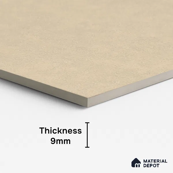 Stone Floor & Wall Tile TL 07946 D Warm Avorio 4 ft x 2 ft Matte Finish Vitrified - 9 mm | Suitable For Living Room, Bathroom, Foyer, Courtyard & Dining