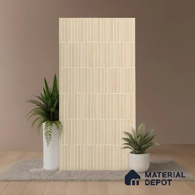 Punch Wall Tile TL 07946 F Warm Avorio Decor 4 ft x 2 ft Matte Finish Vitrified - 9 mm | Suitable For Living Room, Bathroom, Foyer, Courtyard, Dining & Highlighter Wall