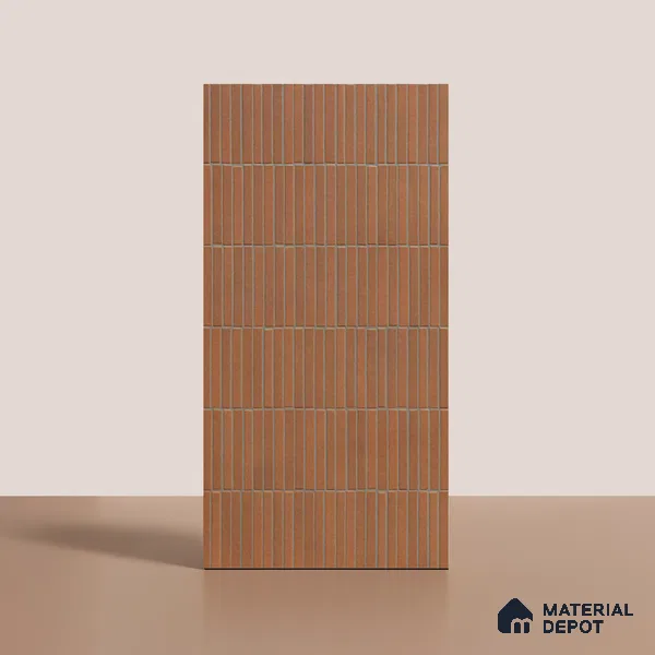 Punch Floor & Wall Tile TL 07946 O Warm Cotto Decor-2 4 ft x 2 ft Matte Finish Vitrified Tile - 9 mm | Suitable For living Room, Bedroom, Bathroom