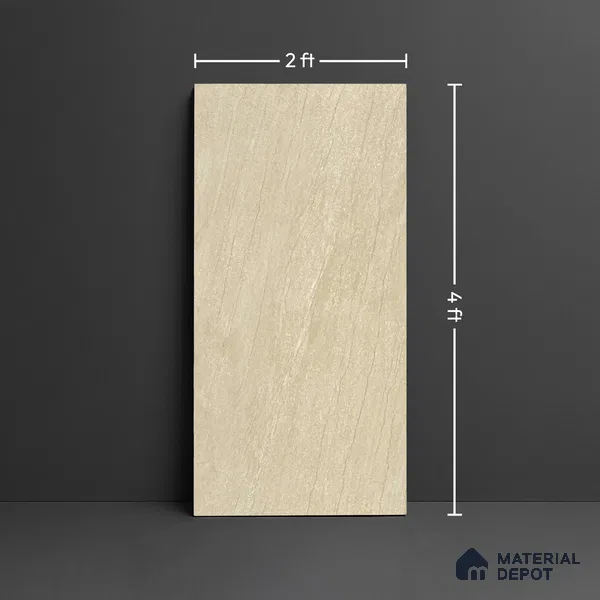 TL 07978 Brave Apricot 4 ft x 2 ft Matte Finish GVT Vitrified Tile - 9 mm