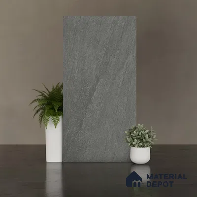 TL 07978 D Brave Graphite 4 ft x 2 ft Matte Finish GVT Vitrified Tile - 9 mm