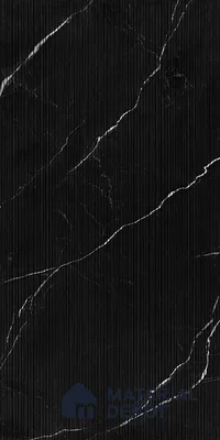Punch Wall Tile TL 07976 B Statuario Linea Black 4 ft x 2 ft Matte Finish GVT Vitrified Tile - 9 mm