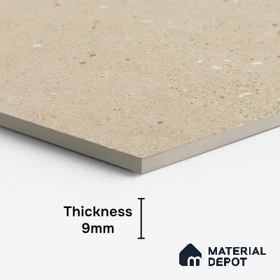 TL 07975 Papier Apricot 4 ft x 2 ft Matte Finish Full Body Vitrified Tile - 9 mm