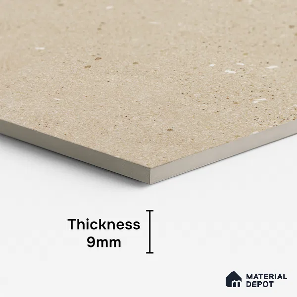 TL 07975 Papier Apricot 4 ft x 2 ft Matte Finish Full Body Vitrified Tile - 9 mm