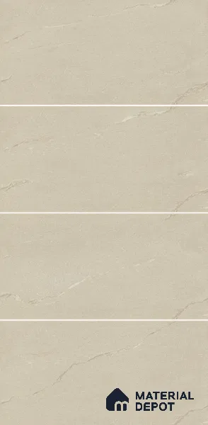 Punch Floor & Wall Tile TL 07900 Bogota Cream 4 ft x 2 ft Matte Finish Endless Vitrified Tile - 9 mm | 4 Random Designs | Suitable For living Room, Bedroom, Bathroom