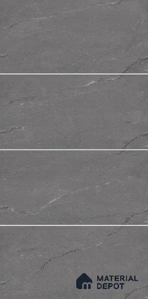 Punch Floor & Wall Tile TL 07900 D Bogota Grey 4 ft x 2 ft Matte Finish Endless Vitrified Tile - 9 mm  | 4 Random Designs | Suitable For living Room, Bedroom, Bathroom