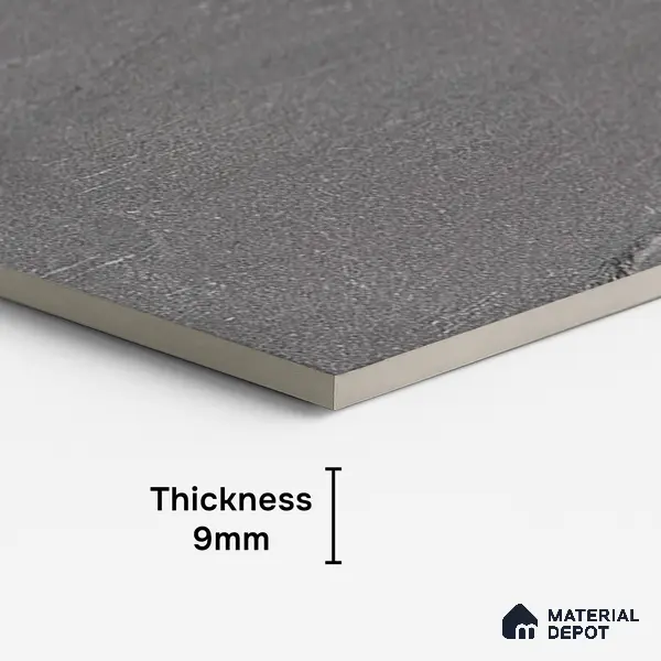 Punch Floor & Wall Tile TL 07900 D Bogota Grey 4 ft x 2 ft Matte Finish Endless Vitrified Tile - 9 mm  | 4 Random Designs | Suitable For living Room, Bedroom, Bathroom