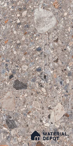 Stone Floor & Wall Tile TL 07901 B Fossil Frage 4 ft x 2 ft Matte Finish Endless Vitrified Tile - 9 mm  | Suitable For living Room, Bedroom, Bathroom