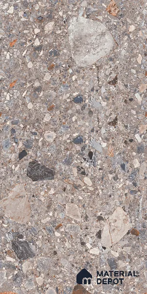 Stone Floor & Wall Tile TL 07901 B Fossil Frage 4 ft x 2 ft Matte Finish Endless Vitrified Tile - 9 mm  | Suitable For living Room, Bedroom, Bathroom