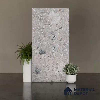 Stone Floor & Wall Tile TL 07901 C Fossil Hav 4 ft x 2 ft Matte Finish Endless Vitrified Tile - 9 mm  | Suitable For living Room, Bedroom, Bathroom