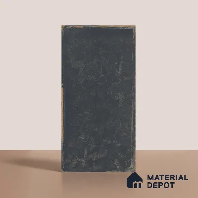 Punch Floor & Wall Tile TL 07902 C Spoleto Black 4 ft x 2 ft Matte Finish Vitrified Tile - 9 mm  | 6 Random Designs | Suitable For living Room, Bedroom, Bathroom