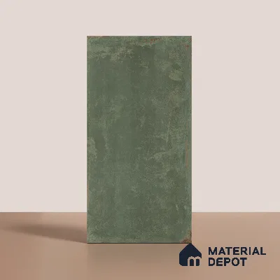 Punch Floor & Wall Tile TL 07902 G Spoleto Green 4 ft x 2 ft Matte Finish Vitrified Tile - 9 mm  | 6 Random Designs | Suitable For living Room, Bedroom, Bathroom