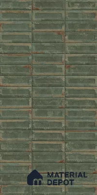 Highlighter Wall Tile TL 07902 H Spoleto Green Decor 4 ft x 2 ft Matte Finish Vitrified Tile - 9 mm  | 6 Random Designs | Suitable For Bathroom, Accent/Feature Wall, Dining Area