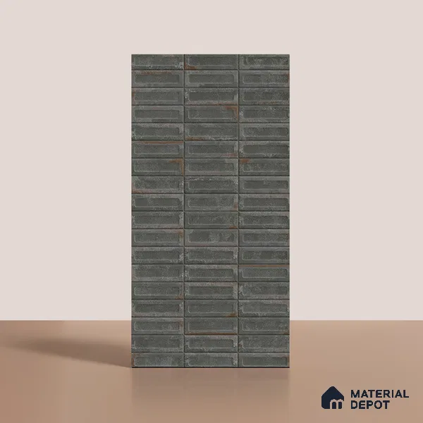 Highlighter Wall Tile TL 07902 L Spoleto Willow Decor 4 ft x 2 ft Matte Finish Vitrified Tile - 9 mm | 6 Random Designs | Suitable For Bathroom, Accent/Feature Wall, Dining Area