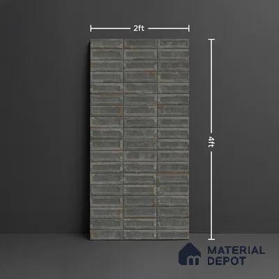 Highlighter Wall Tile TL 07902 L Spoleto Willow Decor 4 ft x 2 ft Matte Finish Vitrified Tile - 9 mm  | 6 Random Designs | Suitable For Bathroom, Accent/Feature Wall, Dining Area