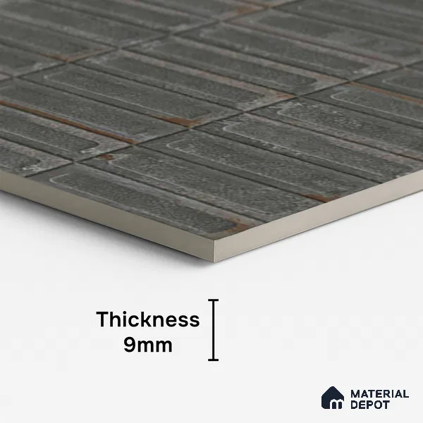 Highlighter Wall Tile TL 07902 L Spoleto Willow Decor 4 ft x 2 ft Matte Finish Vitrified Tile - 9 mm | 6 Random Designs | Suitable For Bathroom, Accent/Feature Wall, Dining Area