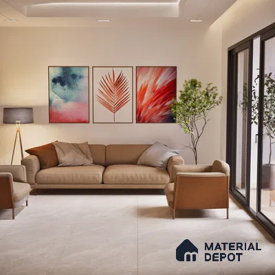 Marble Floor & Wall Tile TL 07693 Craft Italian Galaxy 4 ft x 2 ft Matte Finish Vitrified Tile - 9 mm | Suitable For living Room, Bedroom, Bathroom