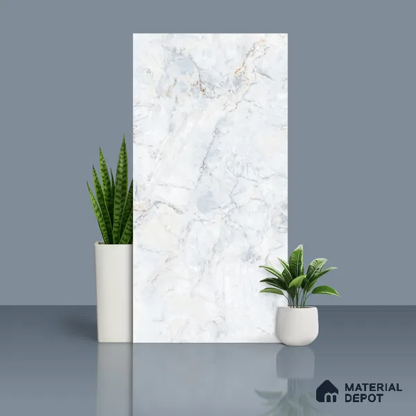 TL 10154 Craft Fantana Blue Endless 4 ft x 2 ft Matte Finish GVT Vitrified Tile - 9 mm