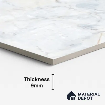 TL 10154 Craft Fantana Blue Endless 4 ft x 2 ft Matte Finish GVT Vitrified Tile - 9 mm