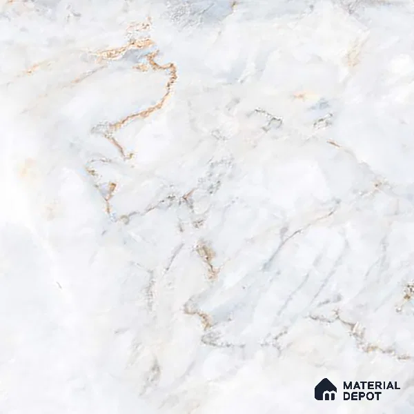 Marble Look Wall Tile TL 10154 B SGH Fantana Blue Endless Glossy 4 ft x 2 ft Glossy Finish Vitrified Tile - 9 mm | Suitable For living Room, Bedroom, Bathroom