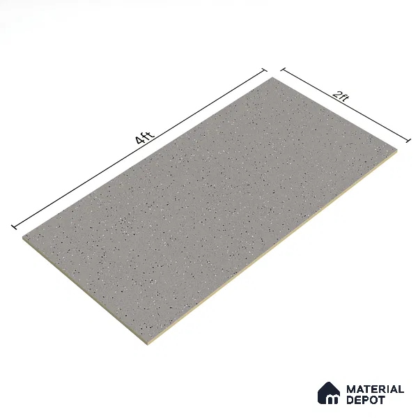 Terrazzo Wall & Floor Tile TL 07481 Terrazzo Stone 4 ft x 2 ft Matte Finish Vitrified Tile - 9 mm
