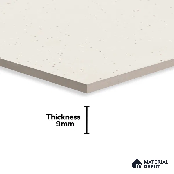 Terrazzo Wall & Floor Tile TL 07479 Terrazzo Pearl 4 ft x 2 ft Matte Finish Vitrified Tile - 9 mm