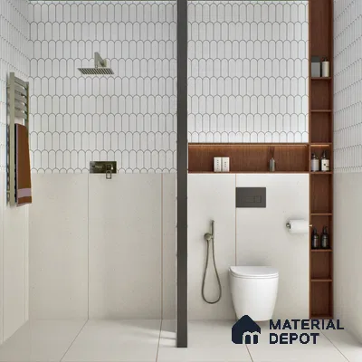 Terrazzo Wall & Floor Tile TL 07479 Terrazzo Pearl 4 ft x 2 ft Matte Finish Vitrified Tile - 9 mm