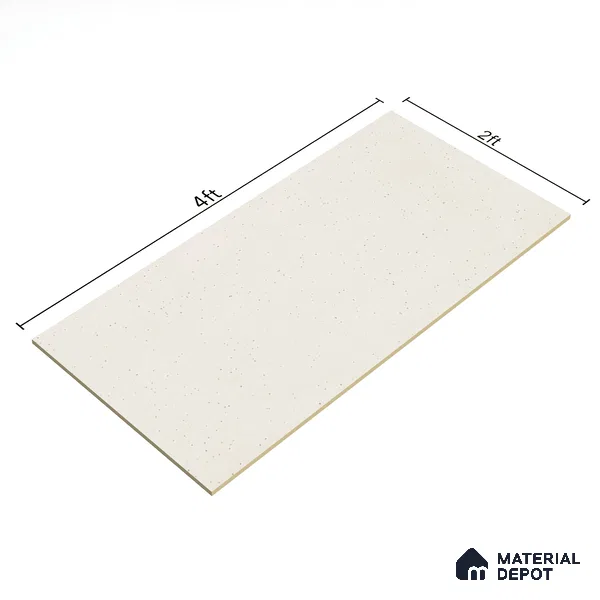Terrazzo Wall & Floor Tile TL 07479 B Terrazzo Pearl 4 ft x 2 ft Glossy Finish Vitrified Tile - 9 mm