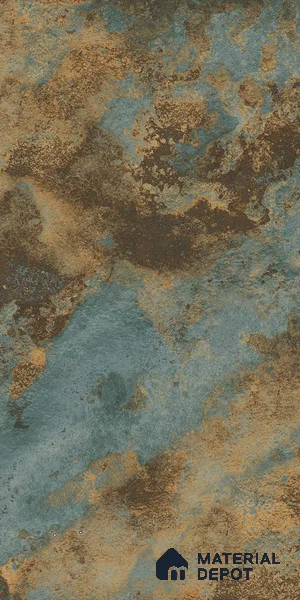 Stone Floor & Wall Tile TL 09198 Omen Sky 4 ft x 2 ft Metox Finish Vitrified Tile - 9 mm | 5 Random Design | Suitable For Living Room, Bedroom, Dining Area