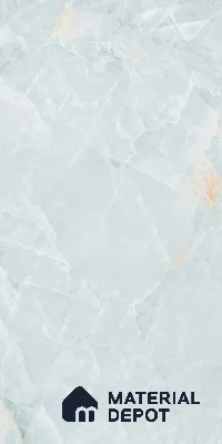 Marble Floor & Wall Tile TL 09349 Moorish Teal 4 ft x 2 ft Polished Finish Vitrified Tile - 9 mm | 3 Random Design | Suitable For Living Room, Bedroom, Dining Area