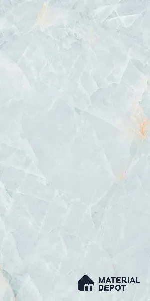 Marble Floor & Wall Tile TL 09349 Moorish Teal 4 ft x 2 ft Polished Finish Vitrified Tile - 9 mm | 3 Random Design | Suitable For Living Room, Bedroom, Dining Area