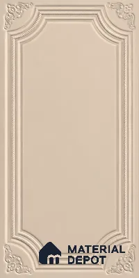 Photo Frame Punch Wall Tile TL 13318 D Essential Sand Beige 4 ft x 2 ft Punch Matte Finish Full Body Vitrified Tile - 9 mm | Suitable For Foyer, Accent/Feature Wall, Bedroom