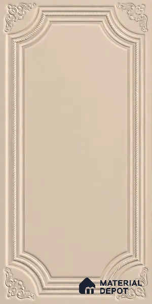Photo Frame Punch Wall Tile TL 13318 D Essential Sand Beige 4 ft x 2 ft Punch Matte Finish Full Body Vitrified Tile - 9 mm | Suitable For Foyer, Accent/Feature Wall, Bedroom