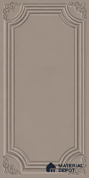 Photo Frame Punch Wall Tile TL 13318 E Essential Greige Smoke 4 ft x 2 ft Punch Matte Finish Full Body Vitrified Tile - 9 mm | Suitable For Foyer, Accent/Feature Wall, Bedroom
